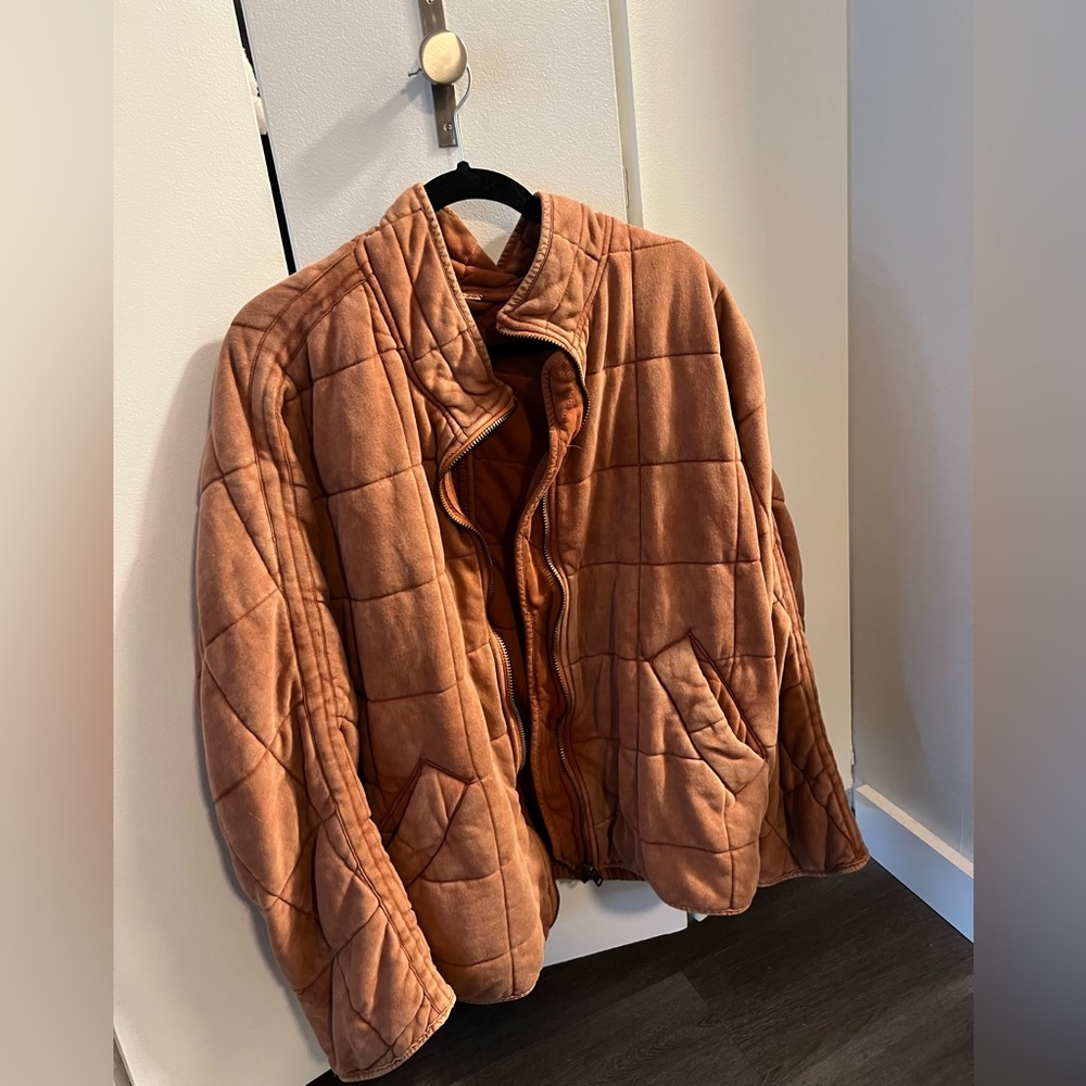 Free People Dolman Quilted Jacket